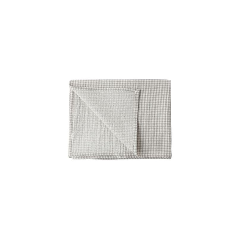Woven Swaddle - Sage Gingham - Sage | Quincy Mae