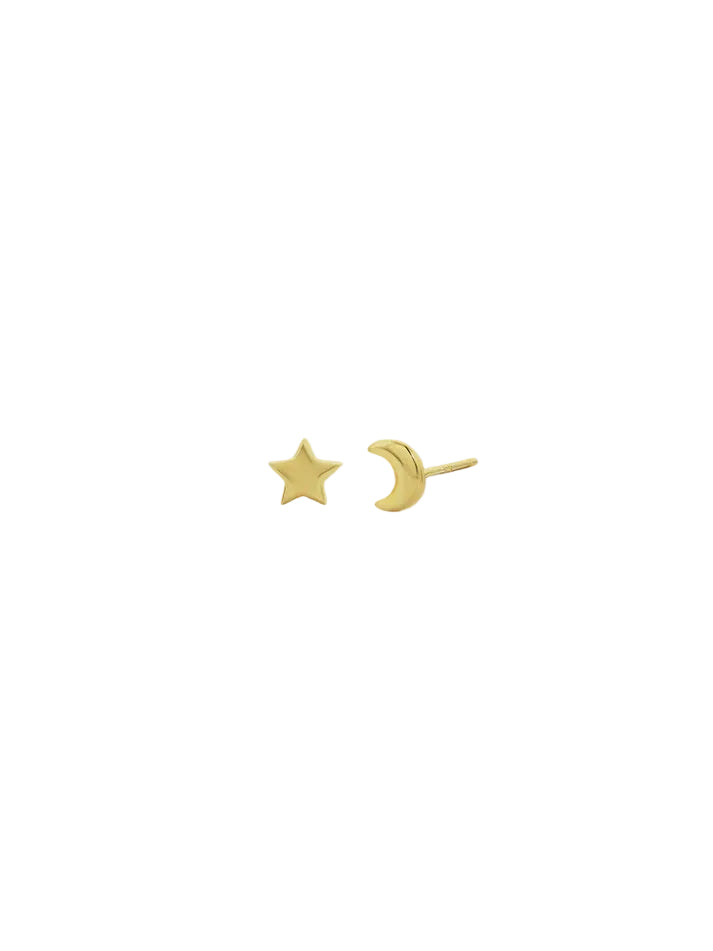 Cosmic Studs - Gold | Sophie Store