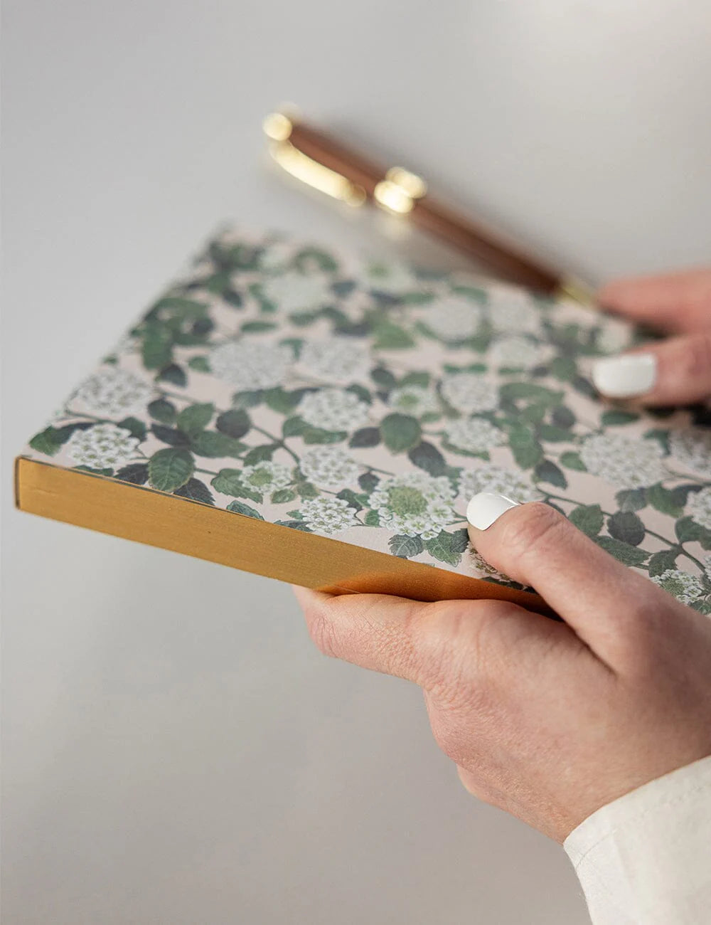 Hydrangea Notepad Jotter | Bespoke Letterpress