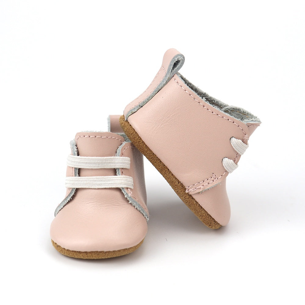 Leather doll boots - Petal | Burrow & Be