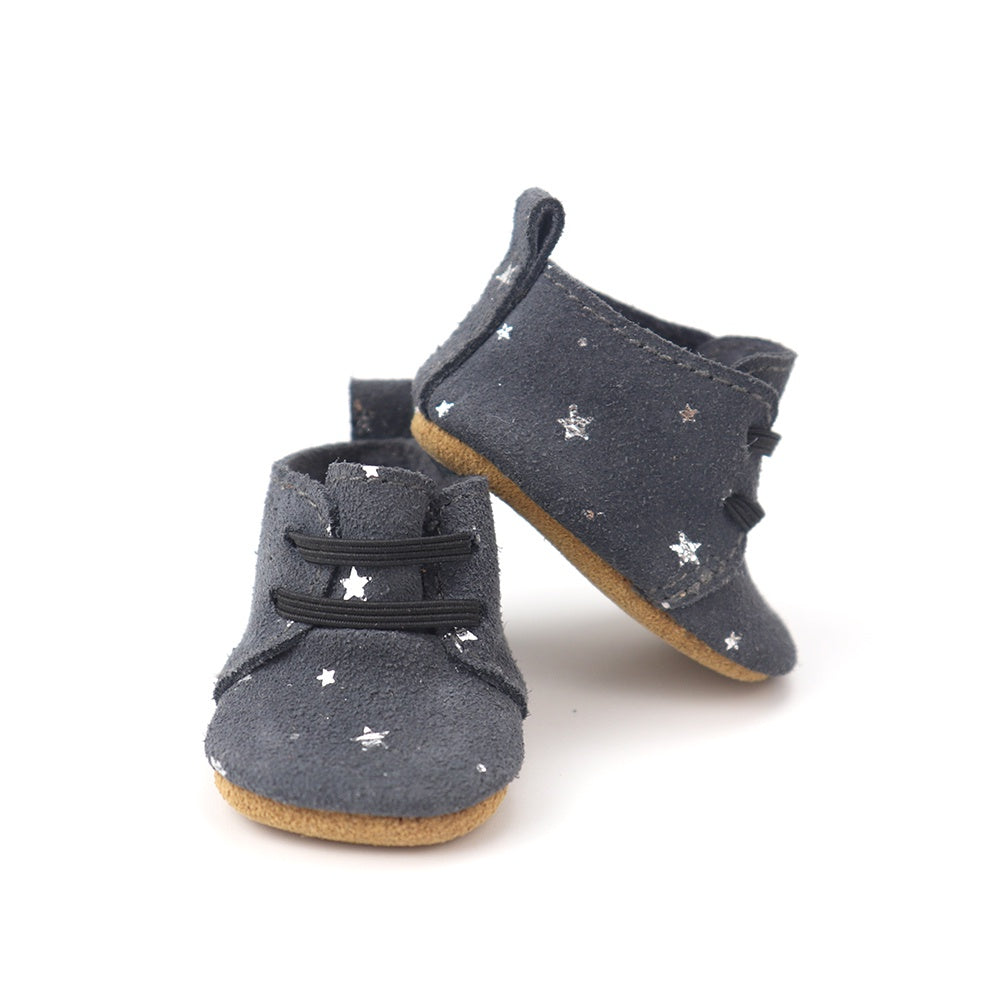 Leather doll boots - Starry Night | Burrow & Be”