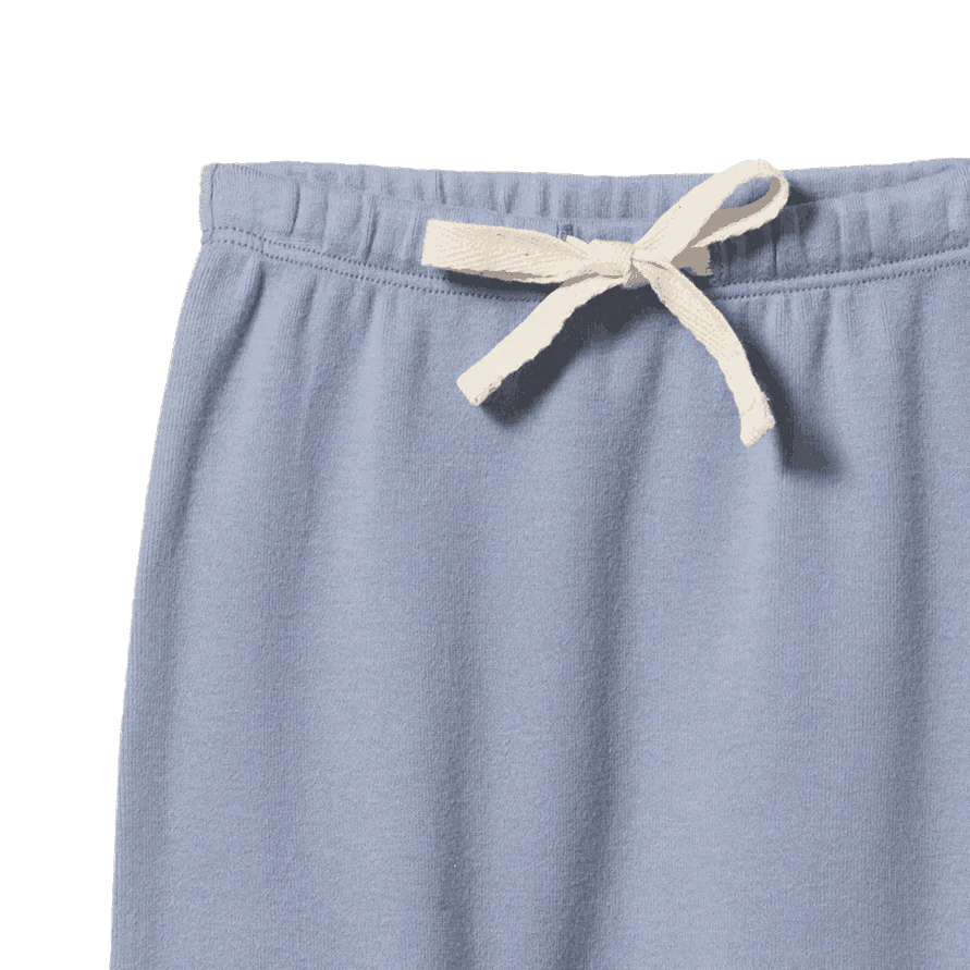 DRAWSTRING PANTS - Dusky Blue | Nature Baby