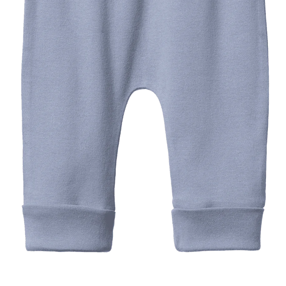 DRAWSTRING PANTS - Dusky Blue | Nature Baby