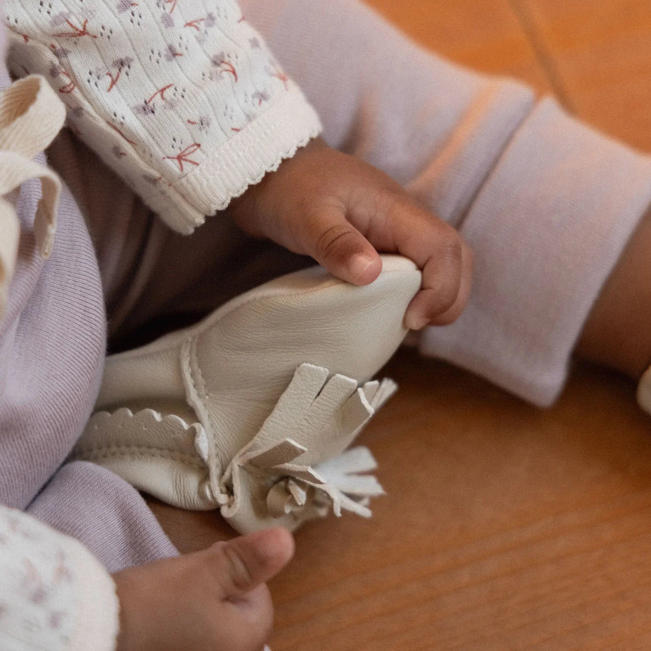 DRAWSTRING PANTS - Lilac | Nature Baby