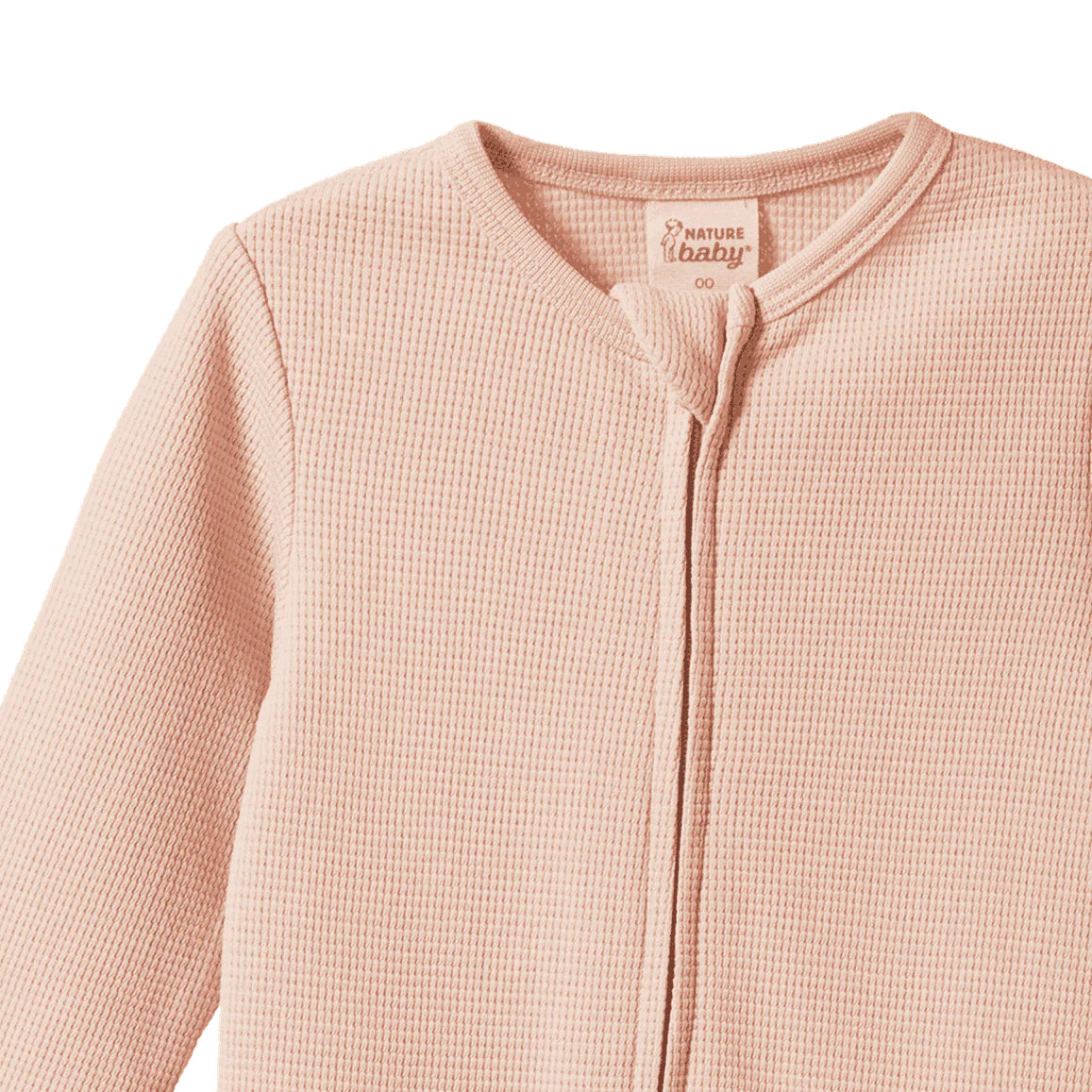 DREAMLANDS SUIT WAFFLE - Rose Dust | Nature Baby