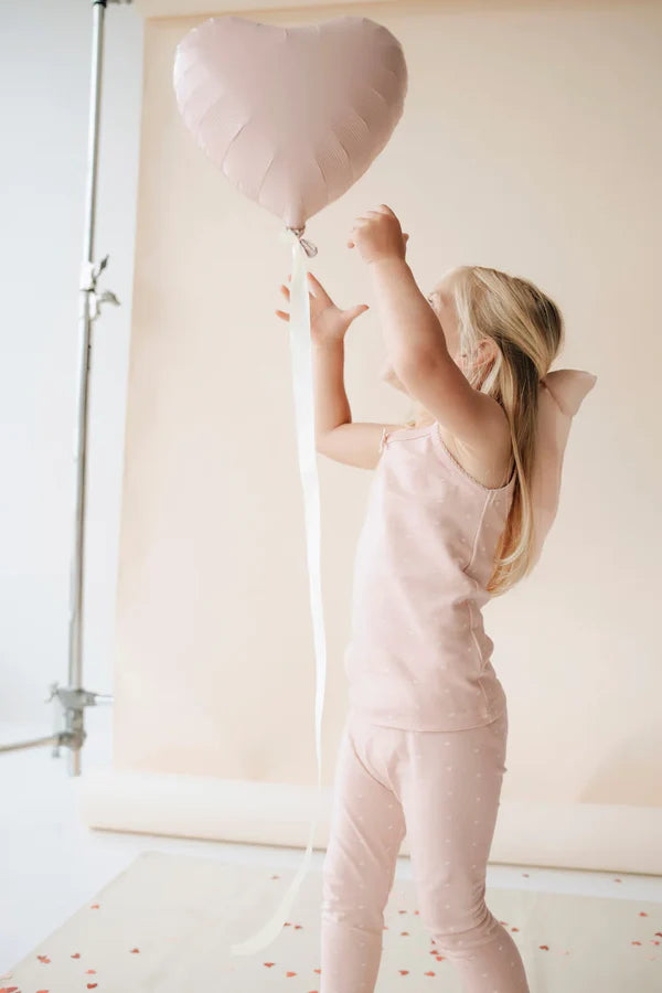 Organic Cotton Everyday Legging - Mon Amour Rose | Jamie Kay
