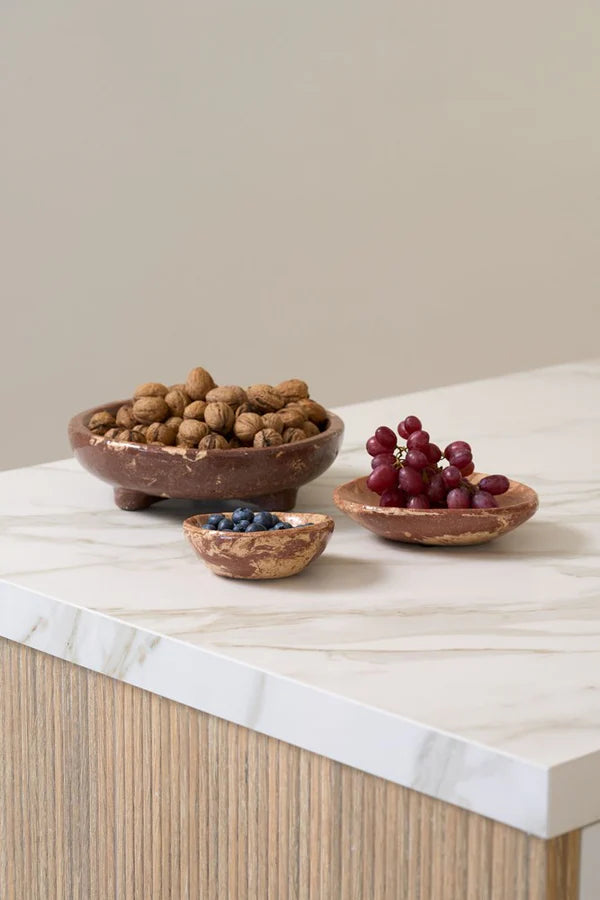 Harvenwood Bowl : Sand/Brown - Small | Ned Collections