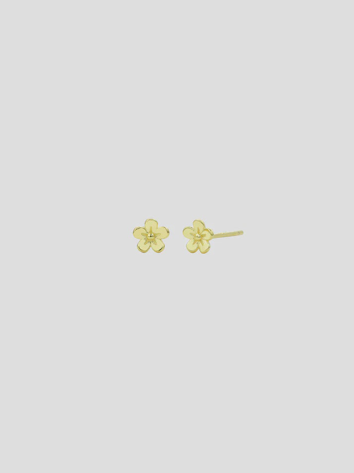 Daisy Day Studs - Gold | Sophie Store