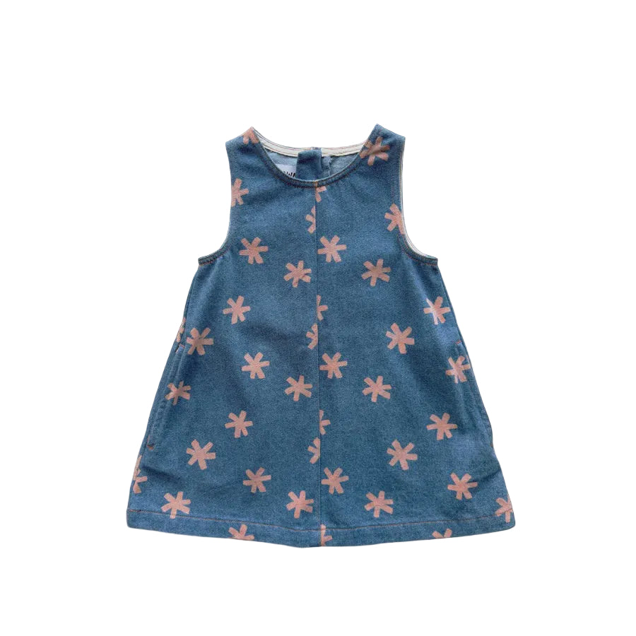 Organic Starlight Denim Dress | Grown
