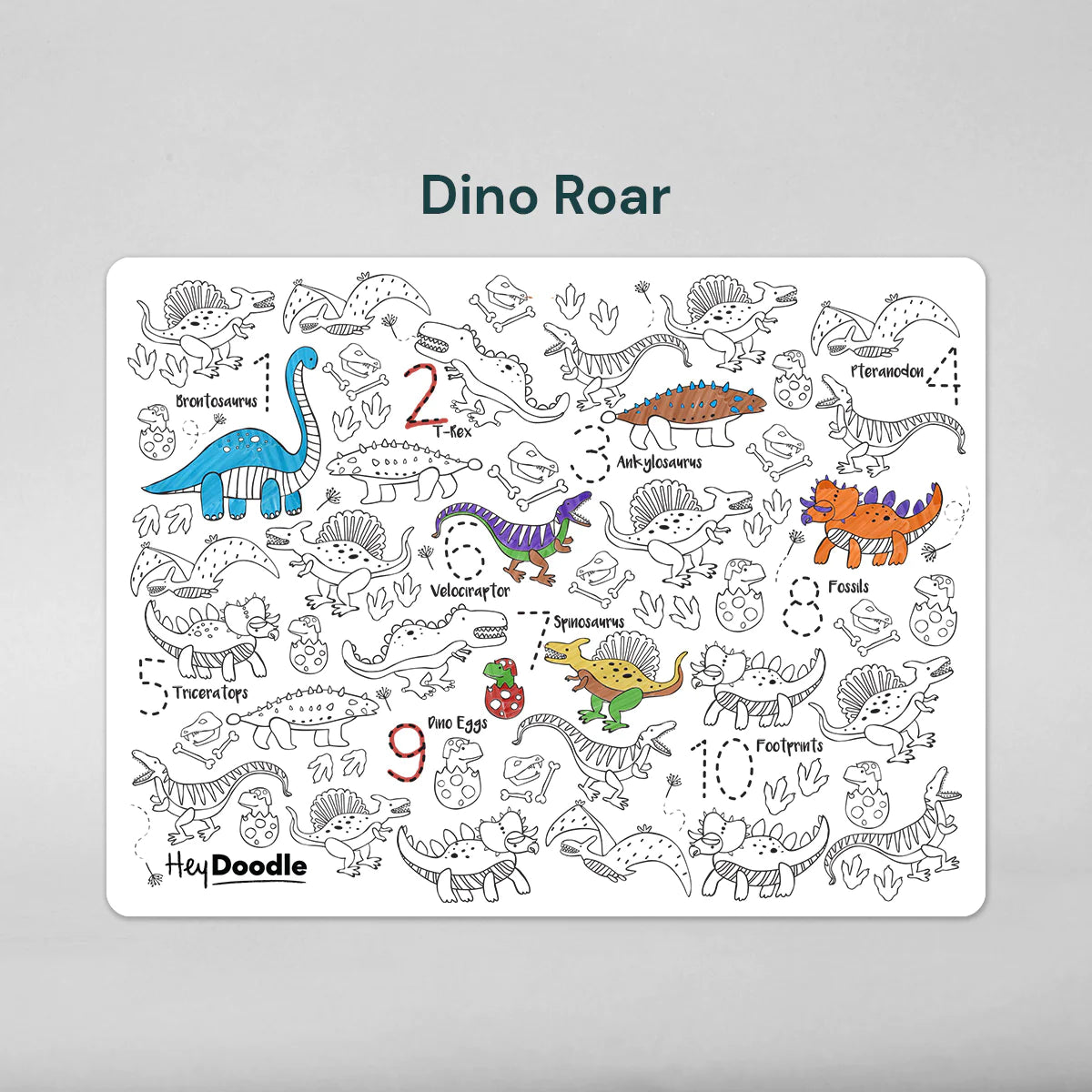 Dino Roar Playmat (Large) | Hey Doodle