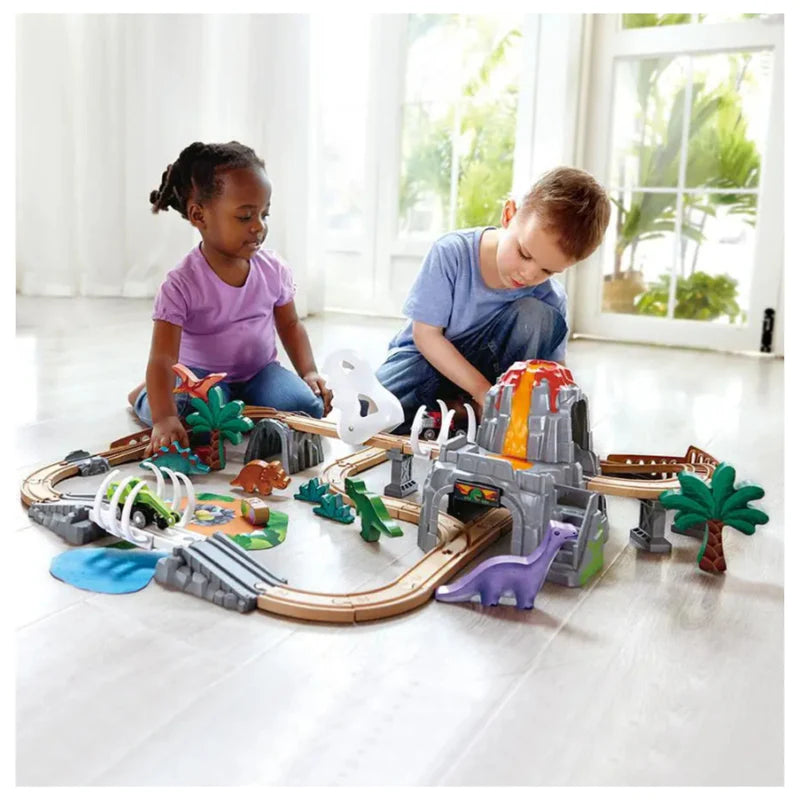 DINO RAILWAY ADVENTURE SET | Hape