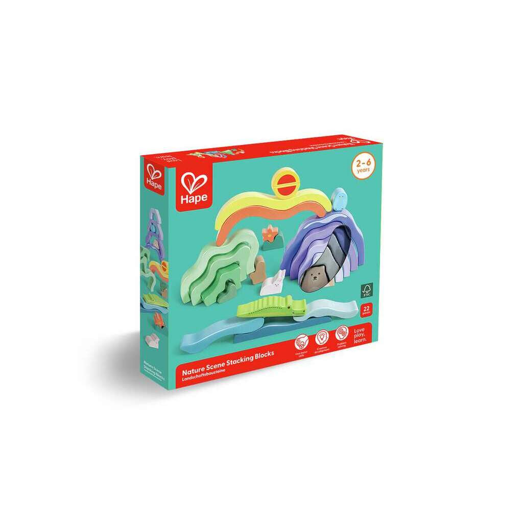 Nature Scene Stacking Blocks | Hape