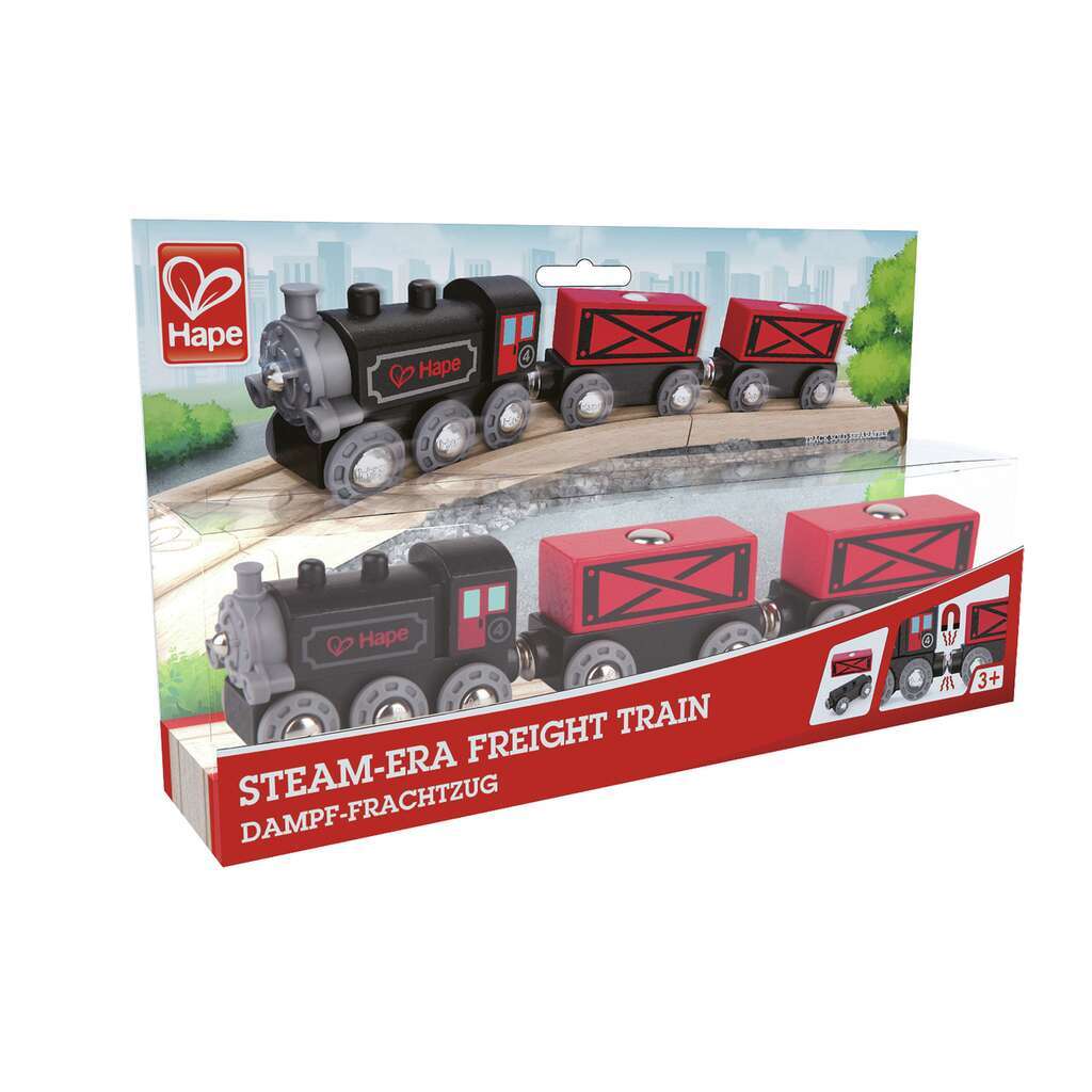 Steam-Era Freight Train | Hape