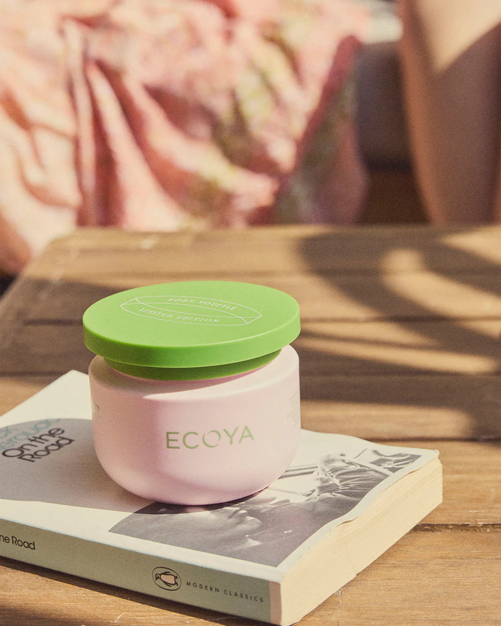 High Summer 2026 - 150g Body Souffle -  Blackcurrant & Mint | Ecoya