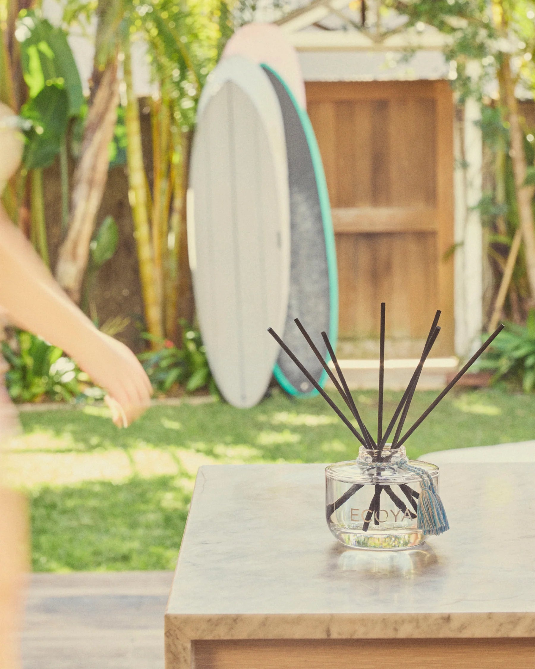 High Summer 2026 - 200ml Reed Diffuser - Sea  Salt & Pineapple | Ecoya