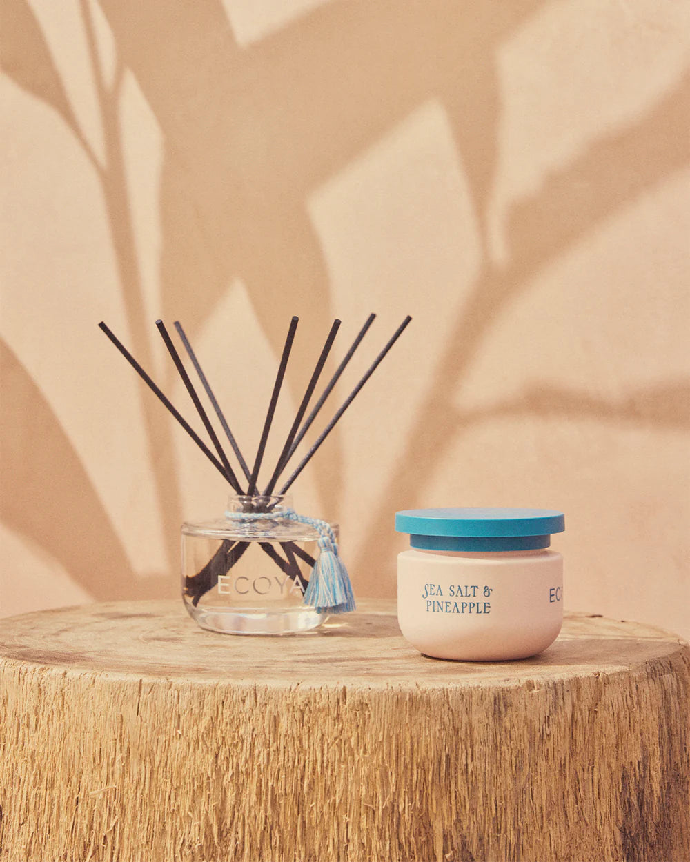 High Summer 2026 - 200ml Reed Diffuser - Sea  Salt & Pineapple | Ecoya