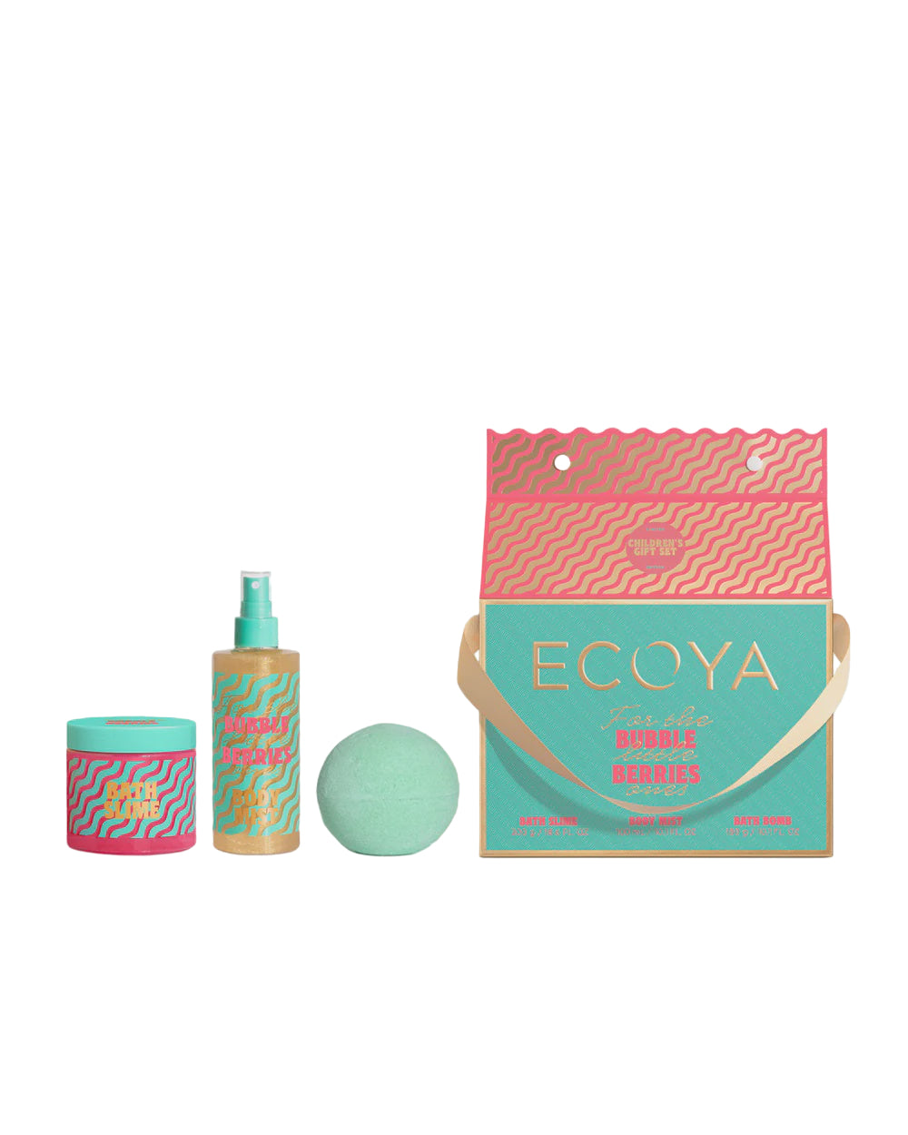 Bubble Berries Children's Gift Set Holiday Collection | Ecoya