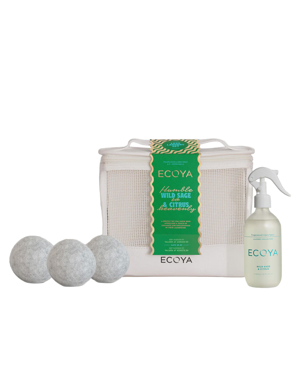 Luxe Laundry Set Holiday Collection | Ecoya
