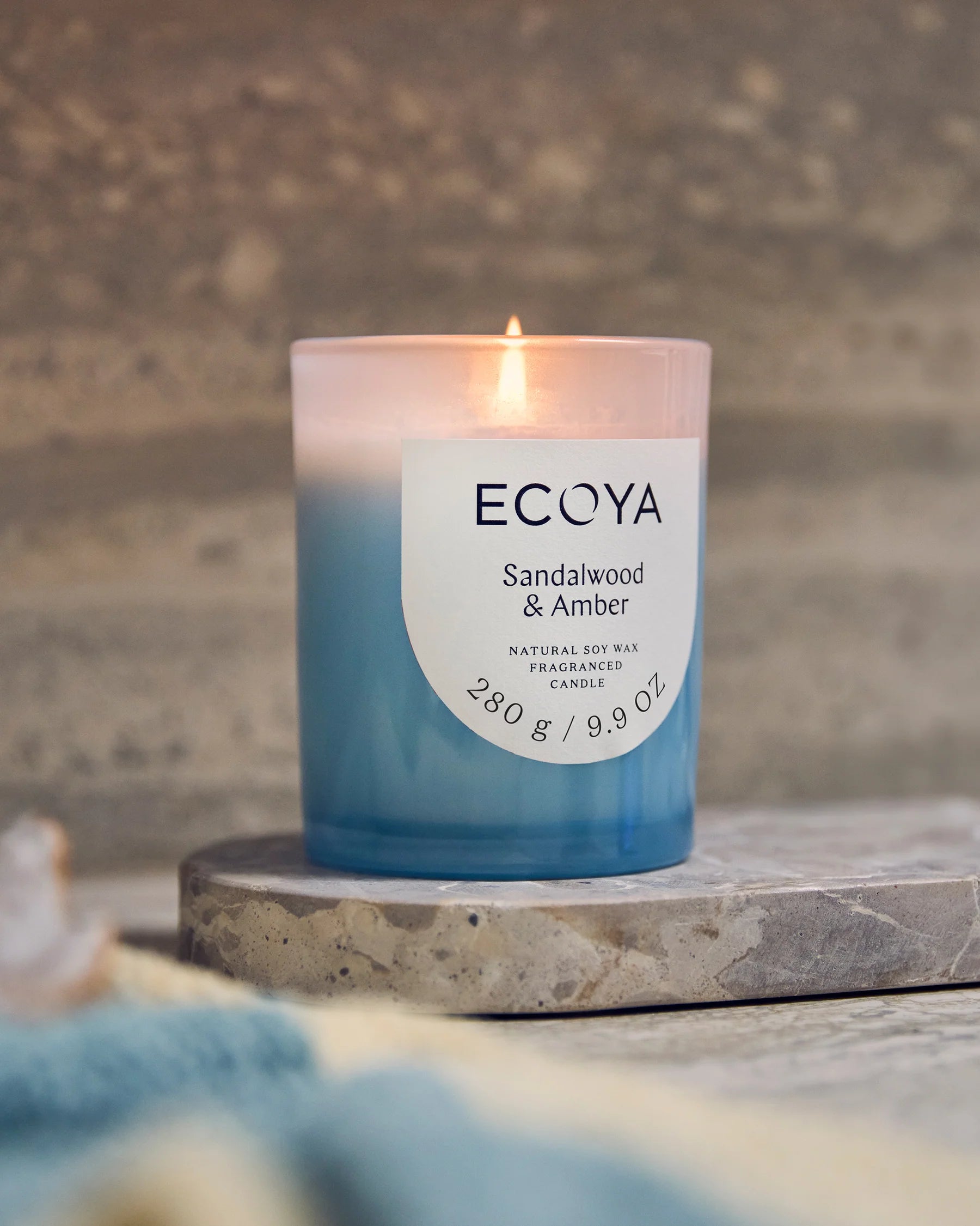 Sandalwood & Amber Metro Candle | Ecoya