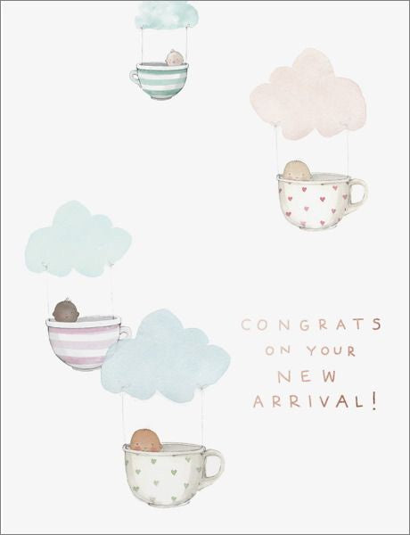 Card - Teacup Babies | E. Frances