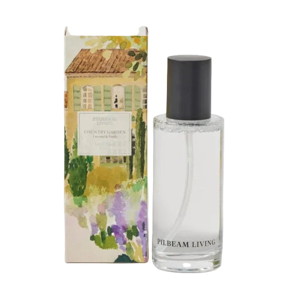 Country Garden Scented Linen Spray - Lavender & Vanilla | Pilbeam Living
