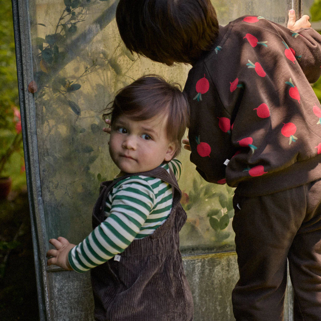 EMERSON SWEATER - Grande Radish  Print | Nature Baby