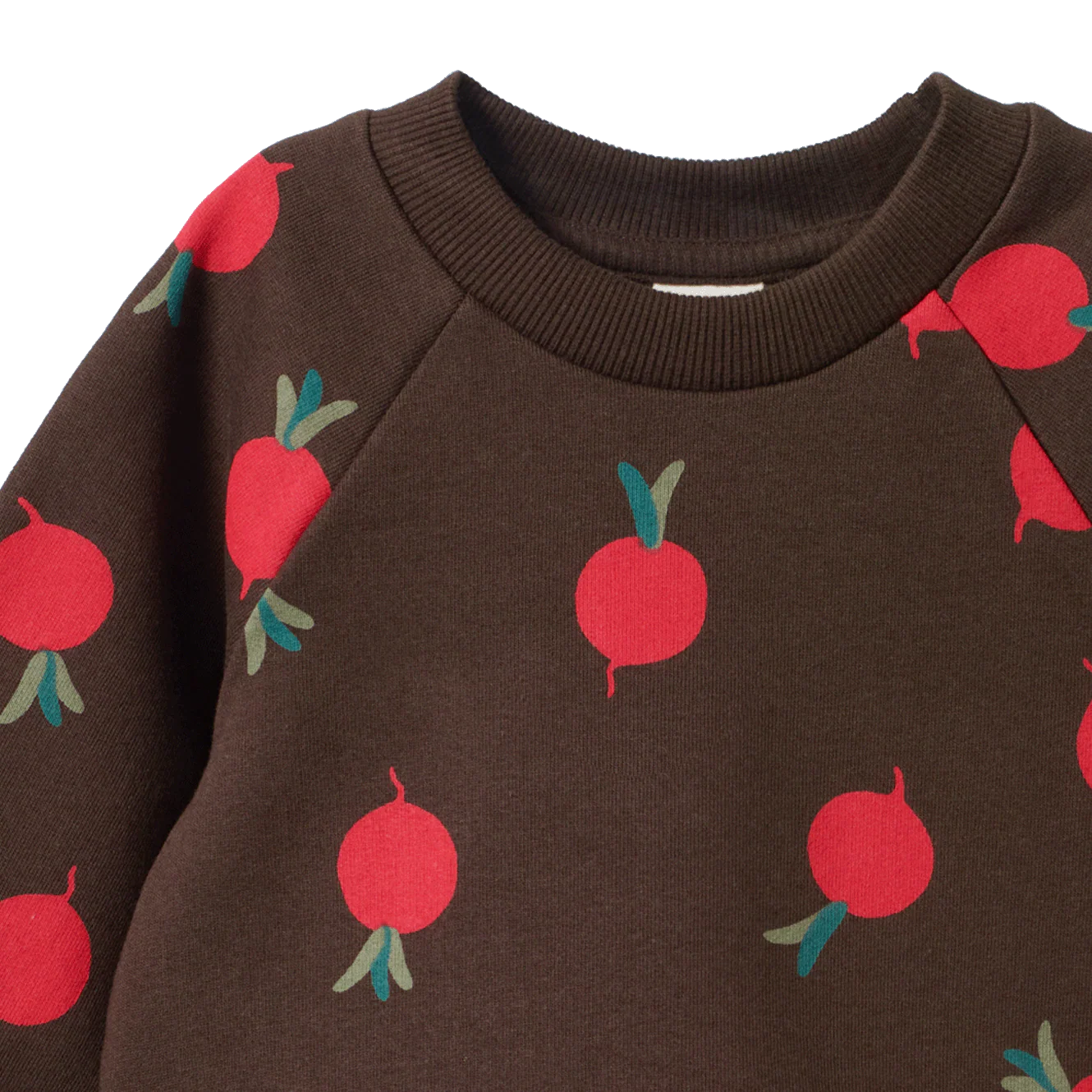 EMERSON SWEATER - Grande Radish  Print | Nature Baby