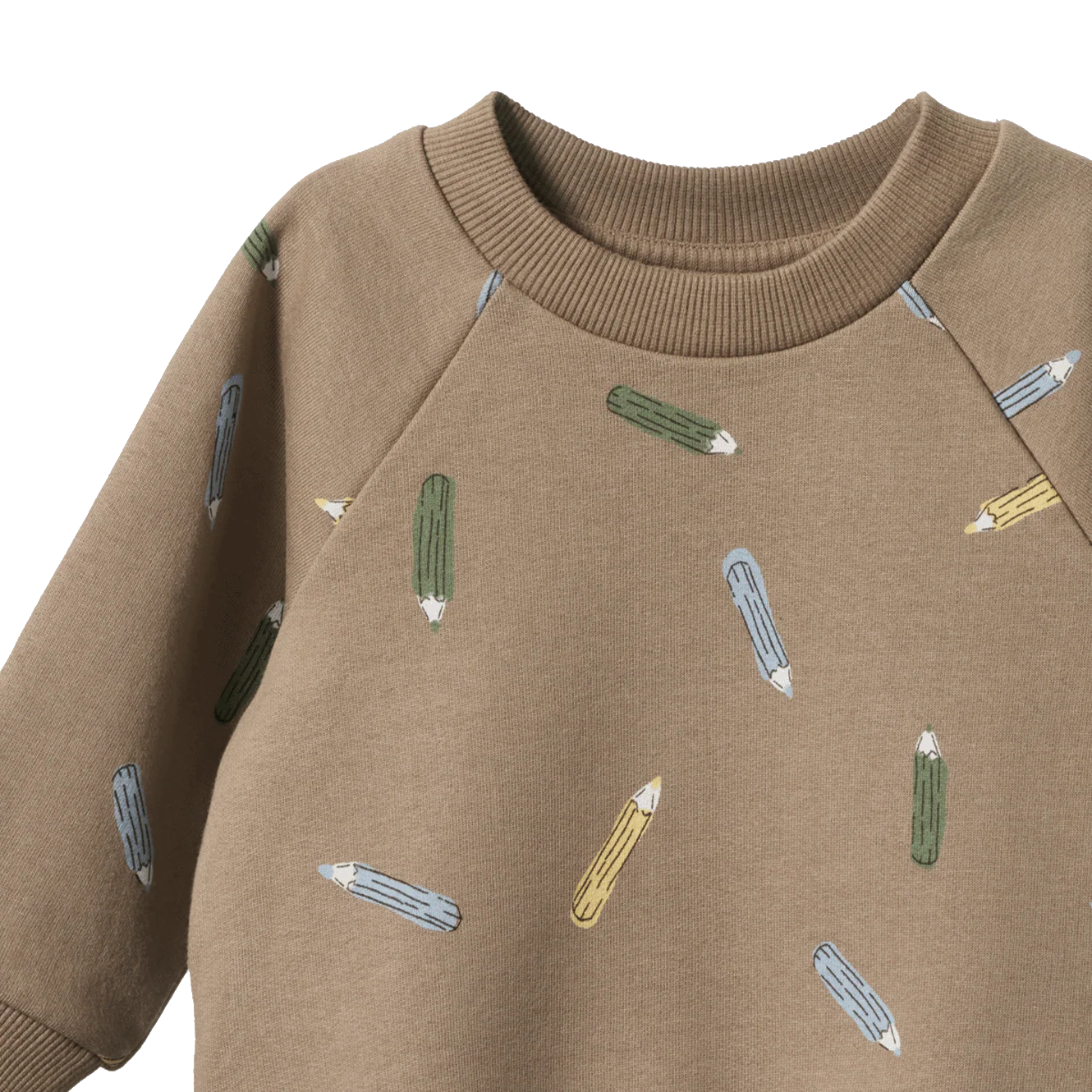 EMERSON SWEATER - Pencil Print | Nature Baby
