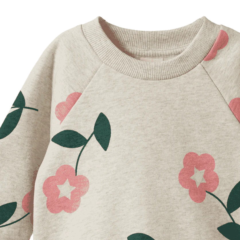 EMERSON SWEATER - Primrose Print | Nature Baby