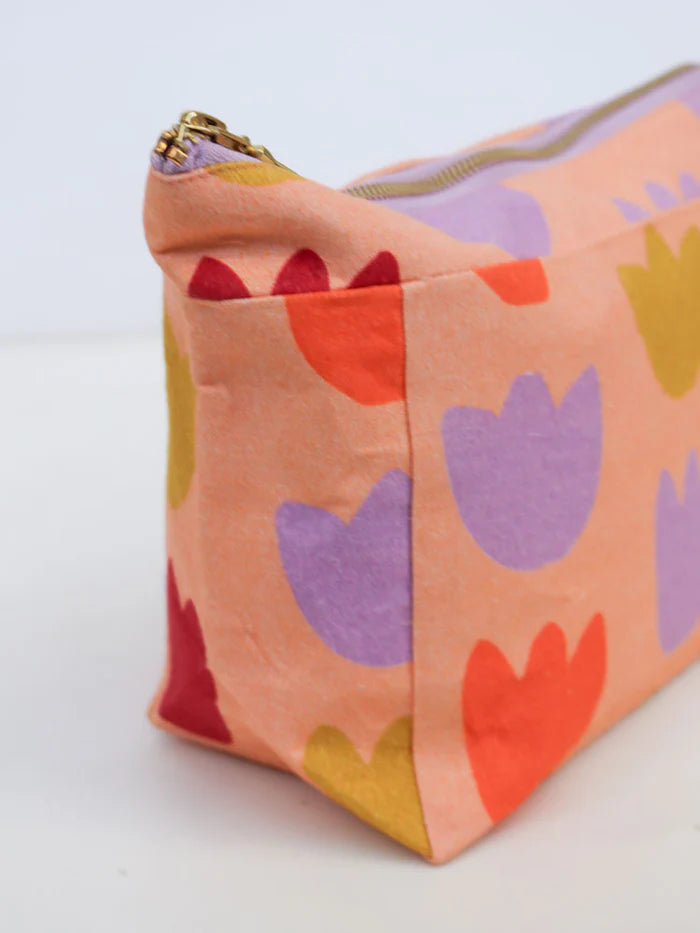 Tulip Fields Cosmetic Case | Mosey Me