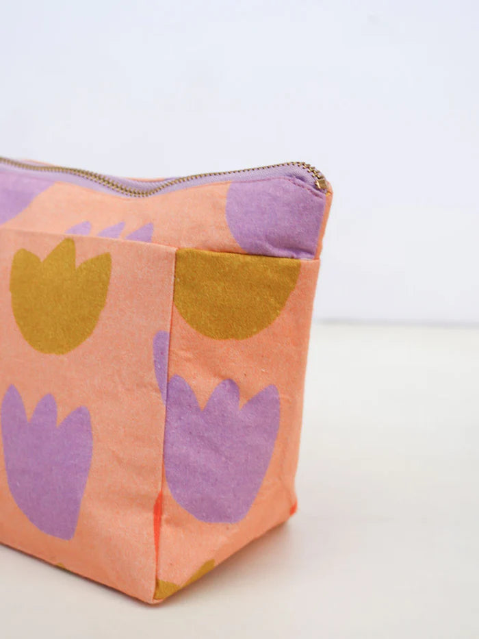 Tulip Fields Cosmetic Case | Mosey Me