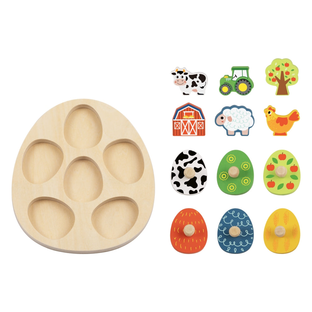 Egg Puzzle - Farm | Hi Pando