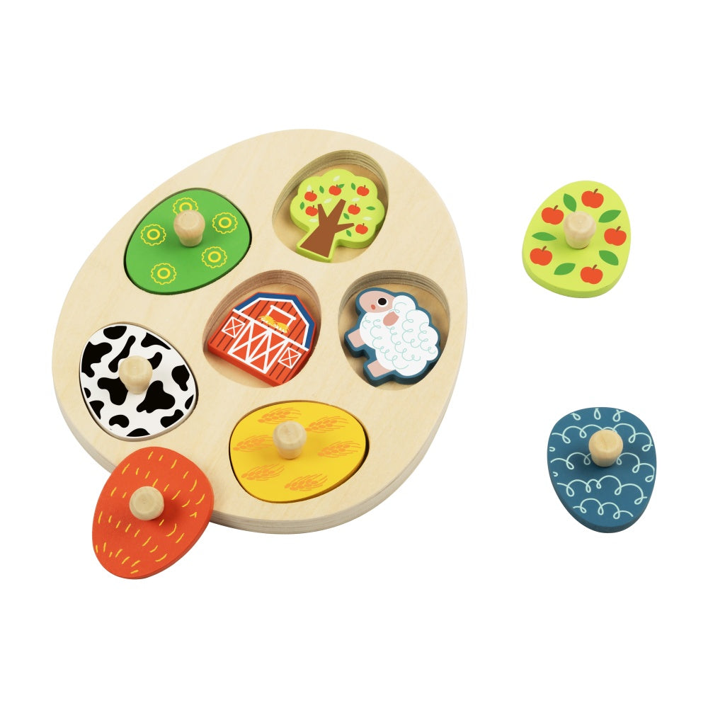 Egg Puzzle - Farm | Hi Pando
