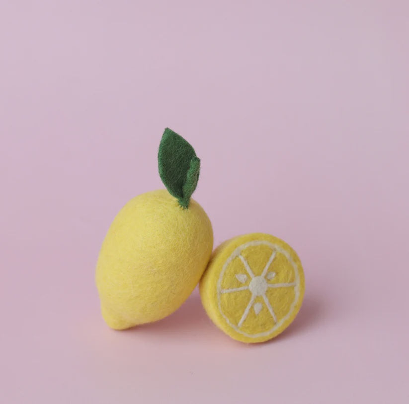 Felt Lemon - Set of Two | Juni Moon