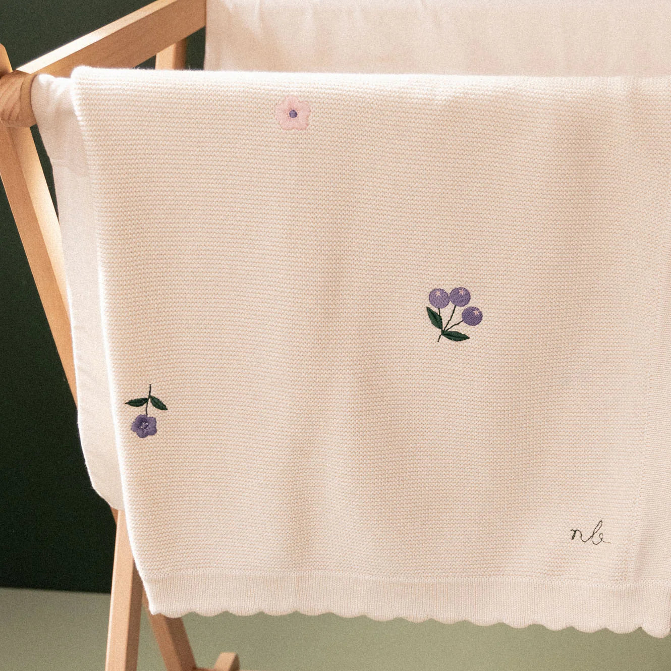 FERN BLANKET - Berry Garden | Nature Baby