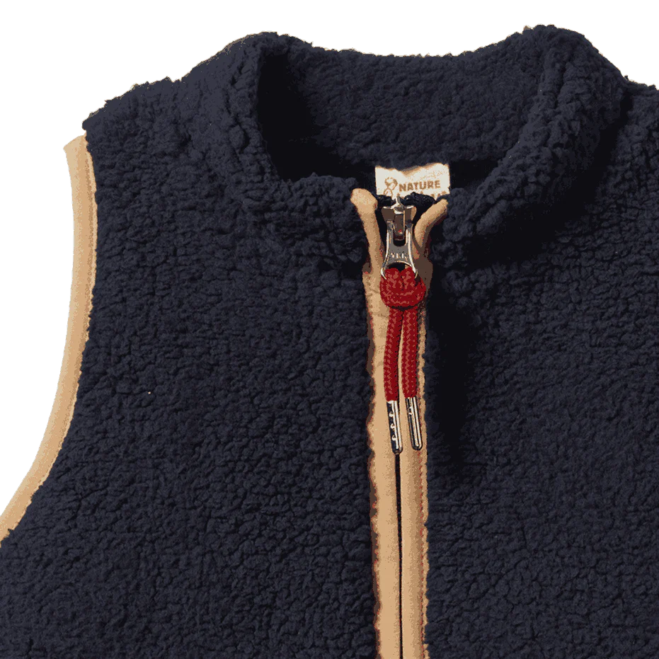 FLINT VEST - Navy | Nature Baby