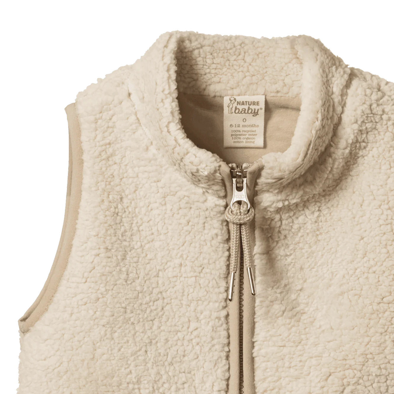 FLINT VEST - Oatmeal | Nature Baby