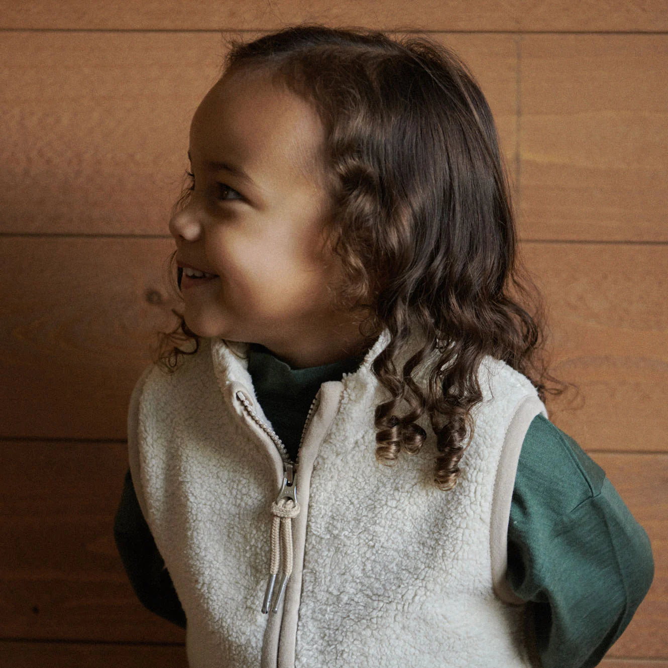 FLINT VEST - Oatmeal | Nature Baby