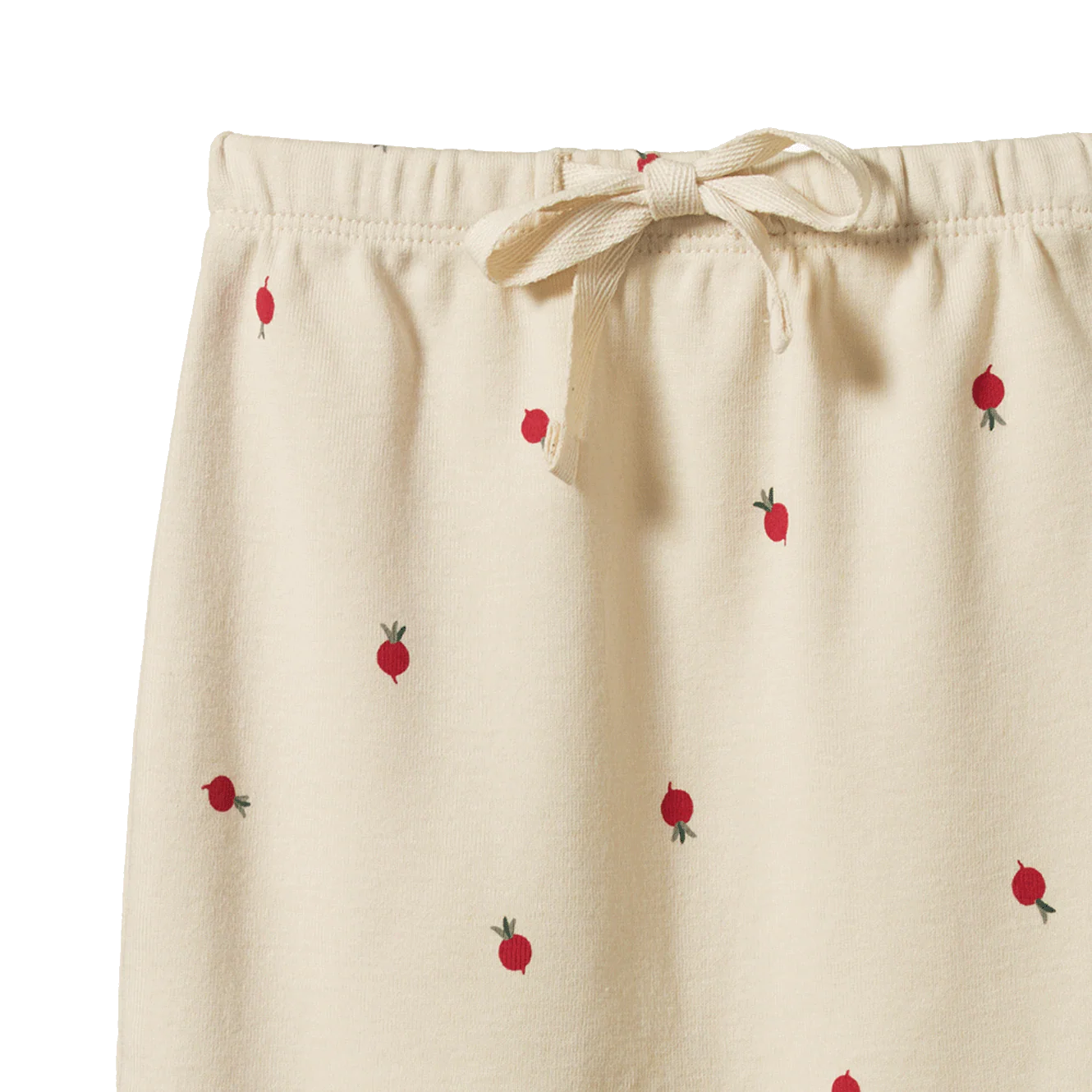 FOOTED ROMPERS - Radish Print | Nature Baby