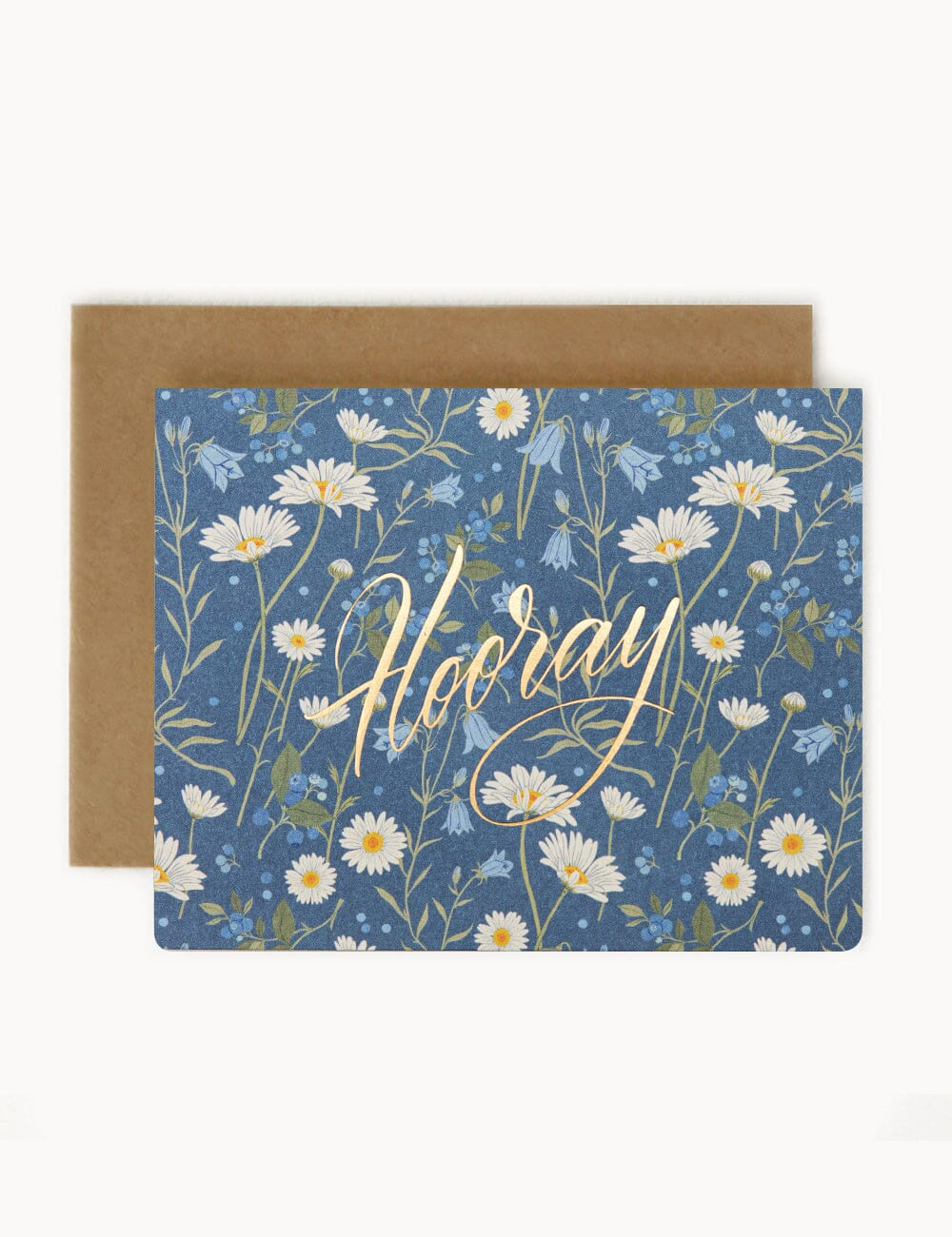 Hooray (Daisies) Greeting Card | Bespoke Letterpress