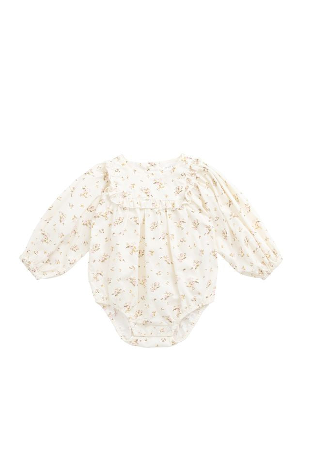 Organic Cotton Frances Playsuit | Bianca Antique | Jamie Kay