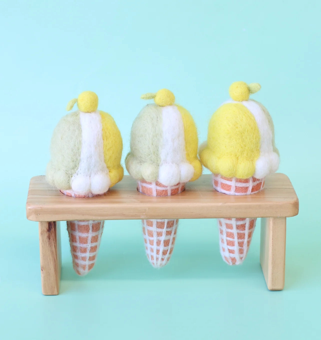 Felt Ice Cream - Lemon & Lime Sorbet | Juni Moon
