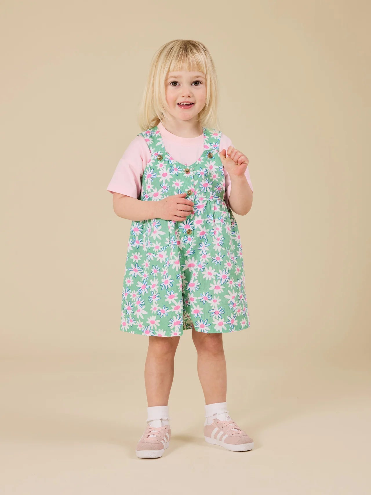 Daisy Patch Sara Shortalls | Goldie and Ace