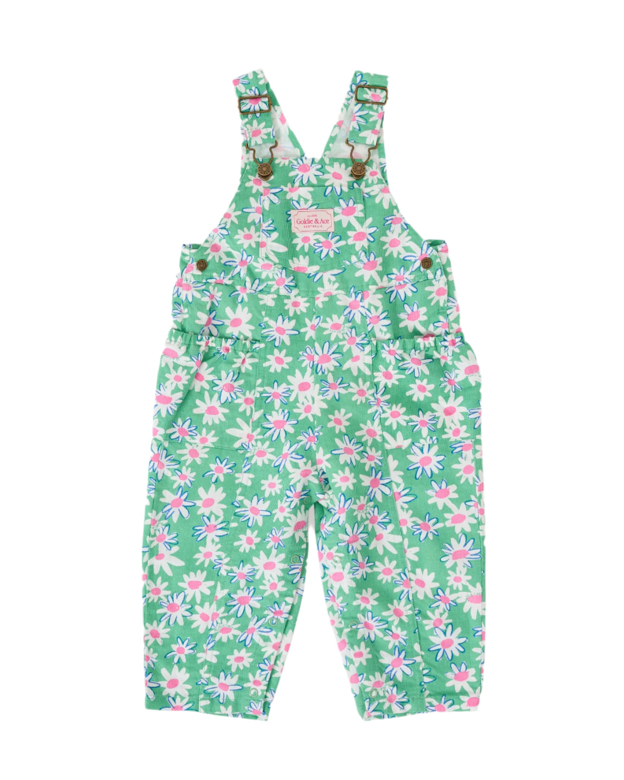 Daisy Patch Austin Pocket Overalls | Goldie and Ace