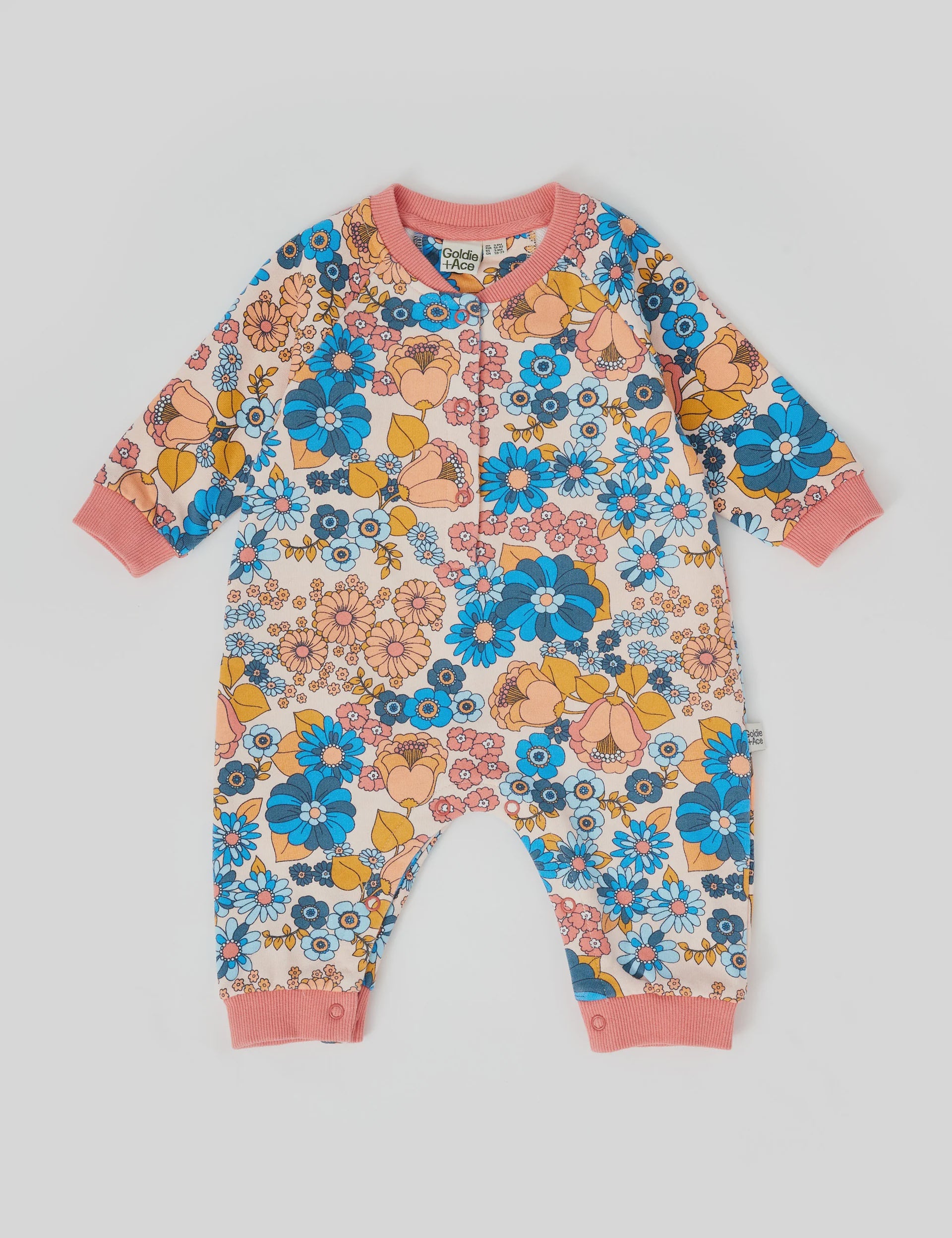 WILLA WILDFLOWER RELAXED TERRY ROMPER |  Goldie and Ace