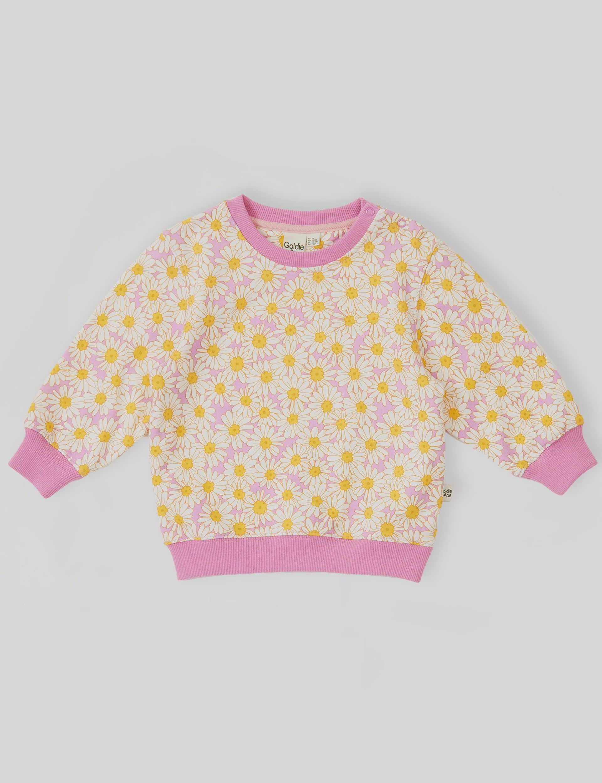 DAISY MEADOW RELAXED TERRY SWEATER |  Goldie and Ace