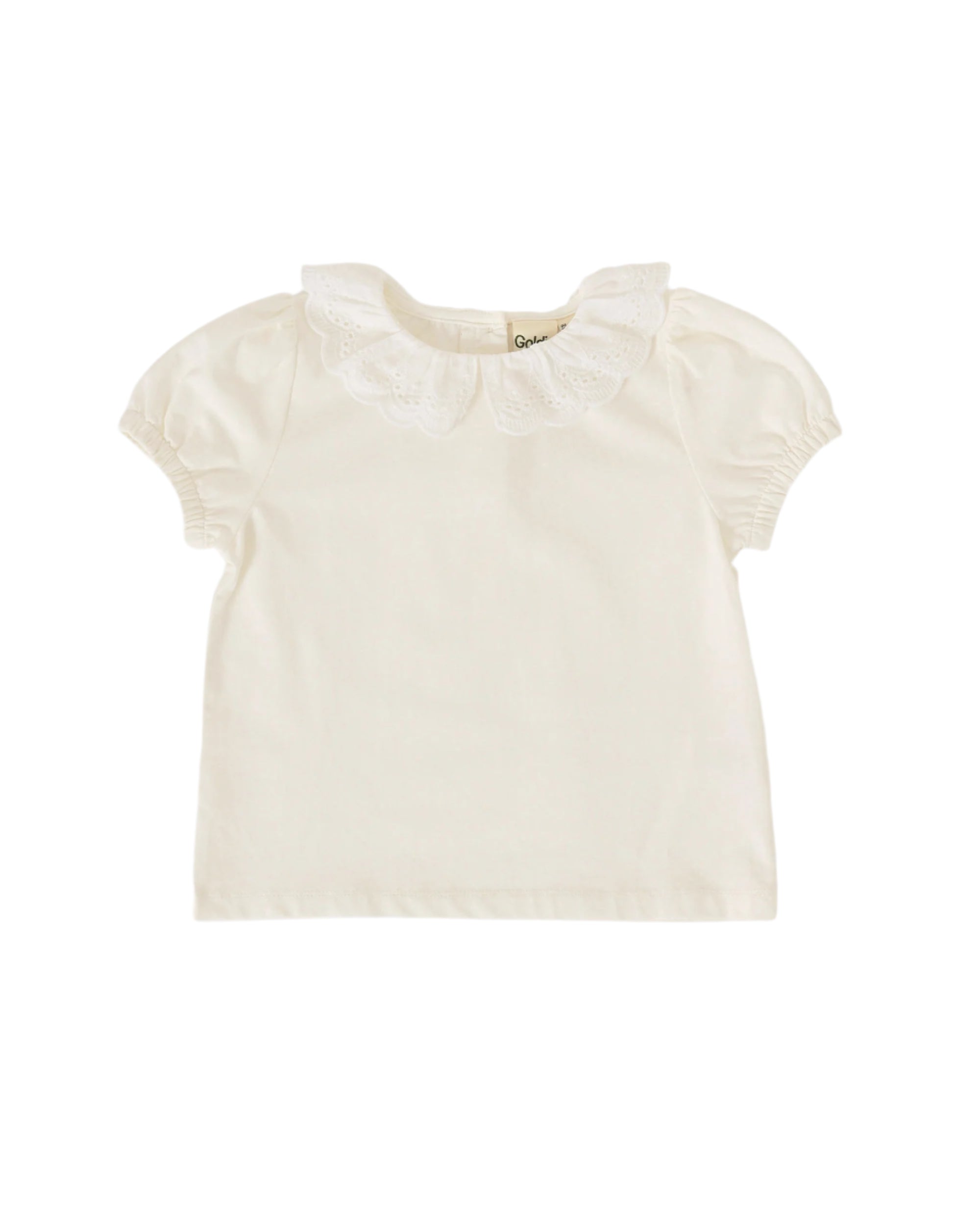 Laura Puff Sleeve Collar Top | Goldie and Ace