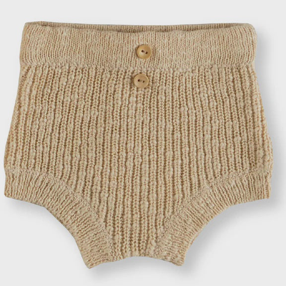 Chunky Rib Bloomers - Tan | Grown
