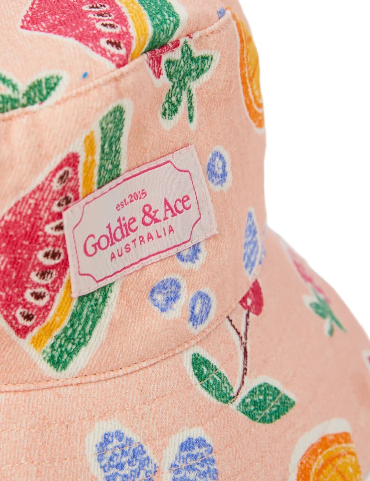 GOLDIE FRUIT SALAD LINEN BUCKET HAT | Goldie and Ace