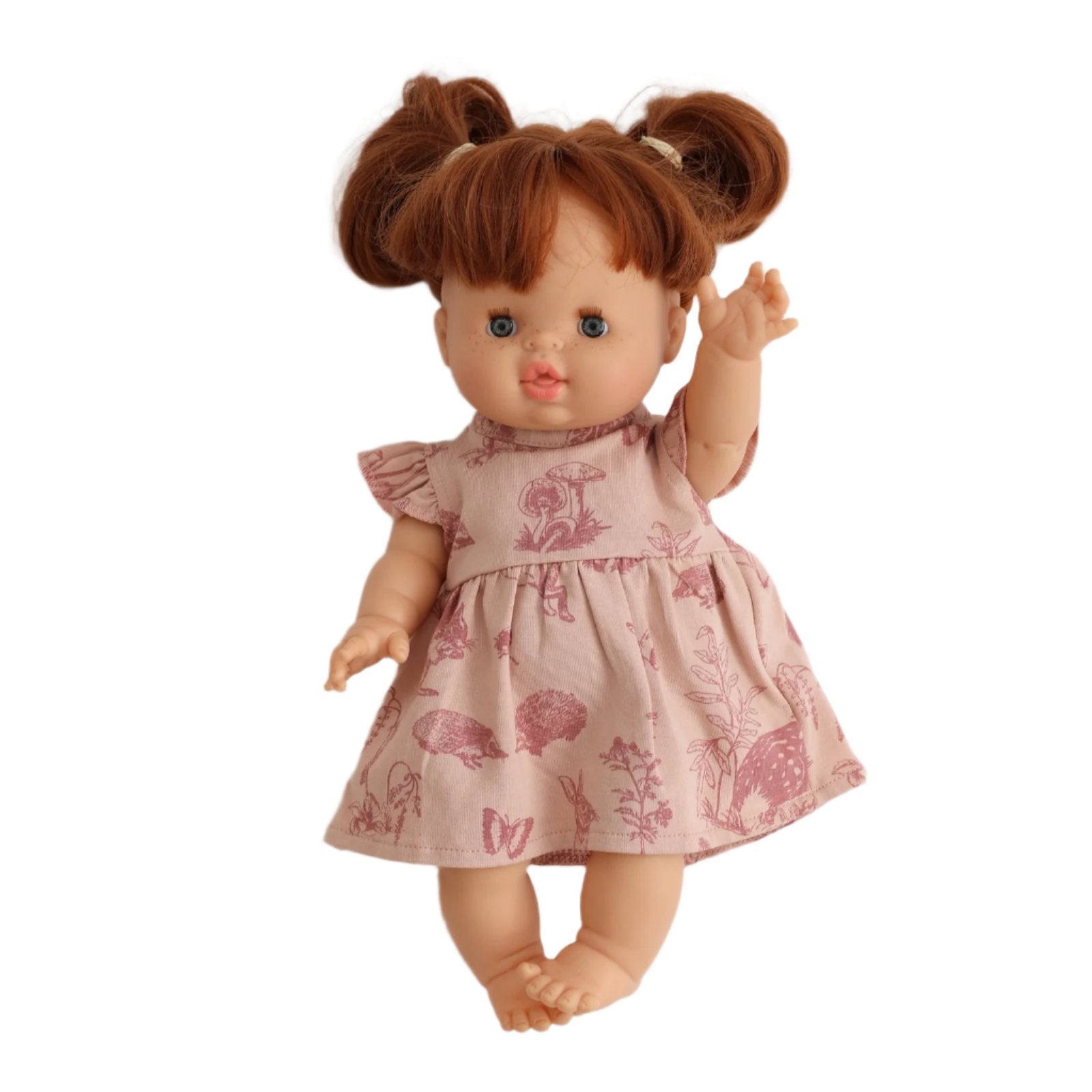 Forest friends dolls dress 38cm | Burrow & Be